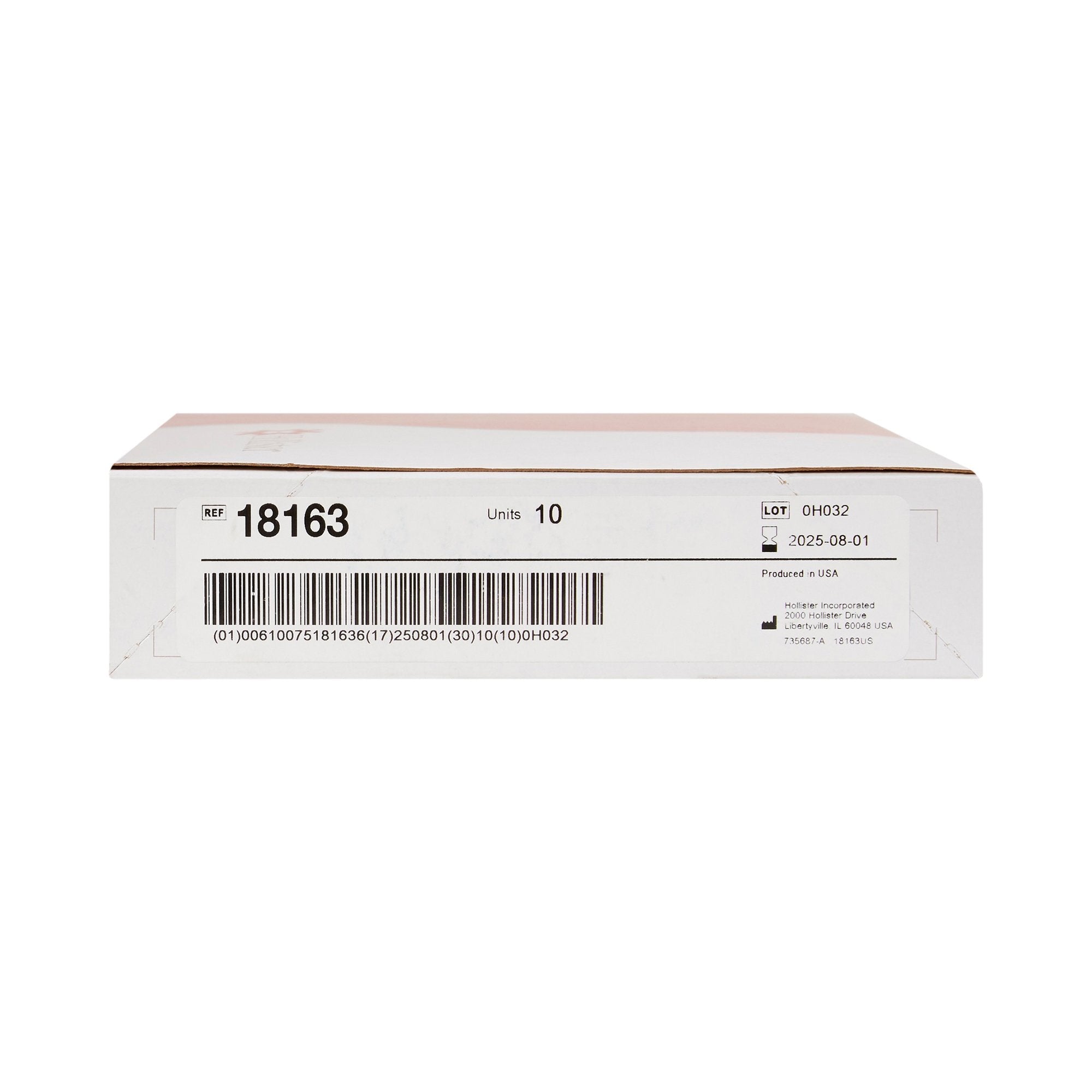 New Image™ 18163 Two-Piece Transparent Ostomy Pouch, Pre-cut to Fit 57 mm Stoma 18163