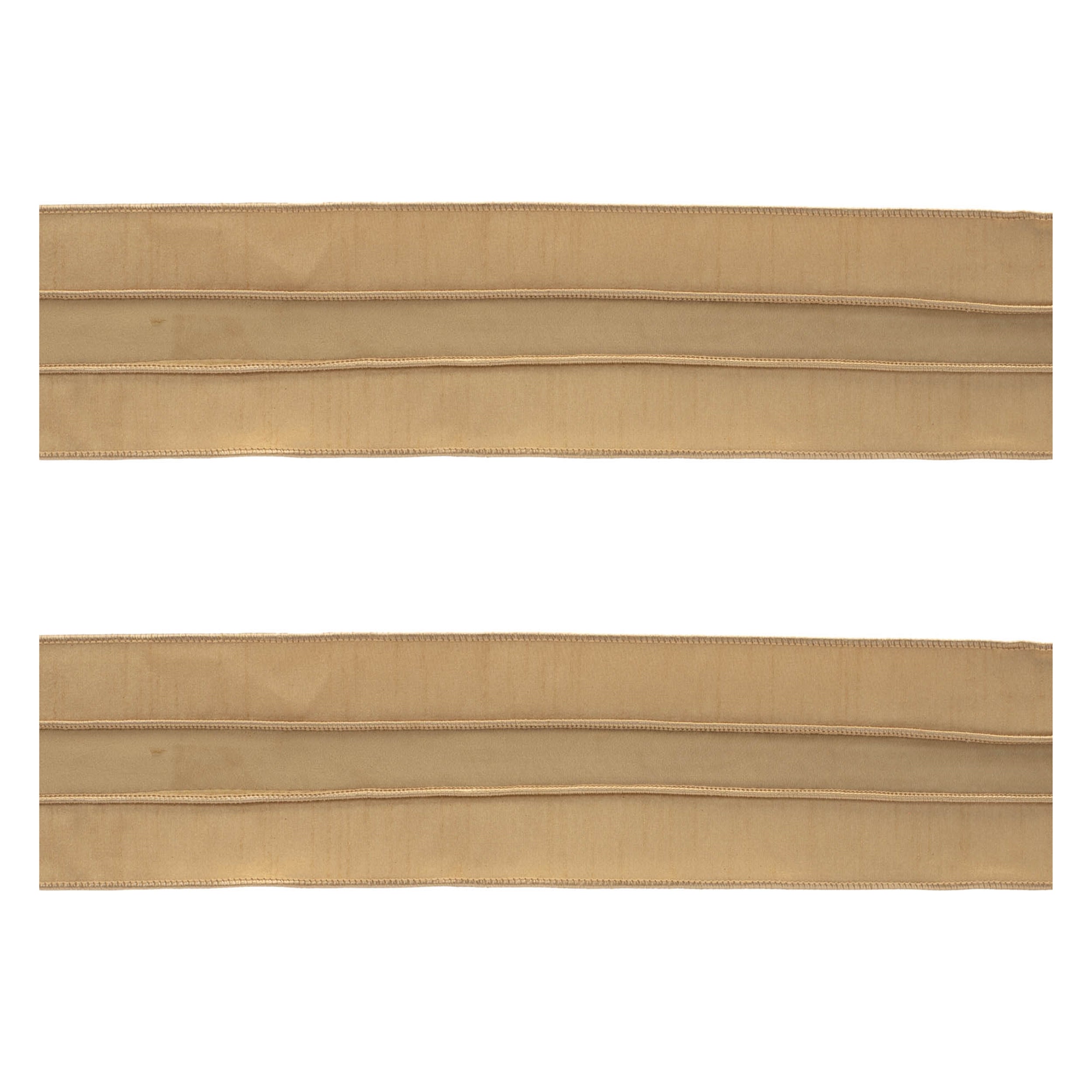 Gold Wired Ribbon (Set of 2)