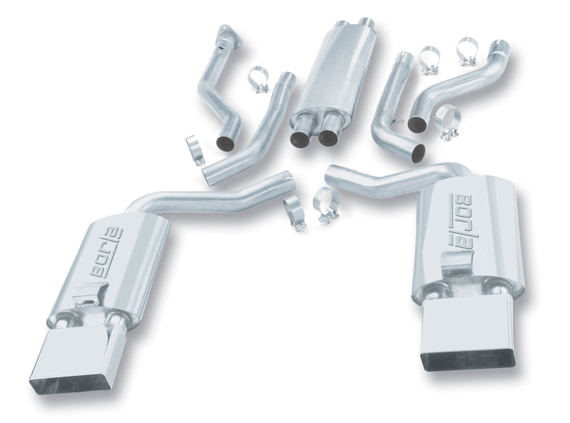 Borla 92-96 Chevrolet Corvette Hatchback/Conv 5.7L 8cyl 4/6 Spd Touring SS Catback Exhaust 14385