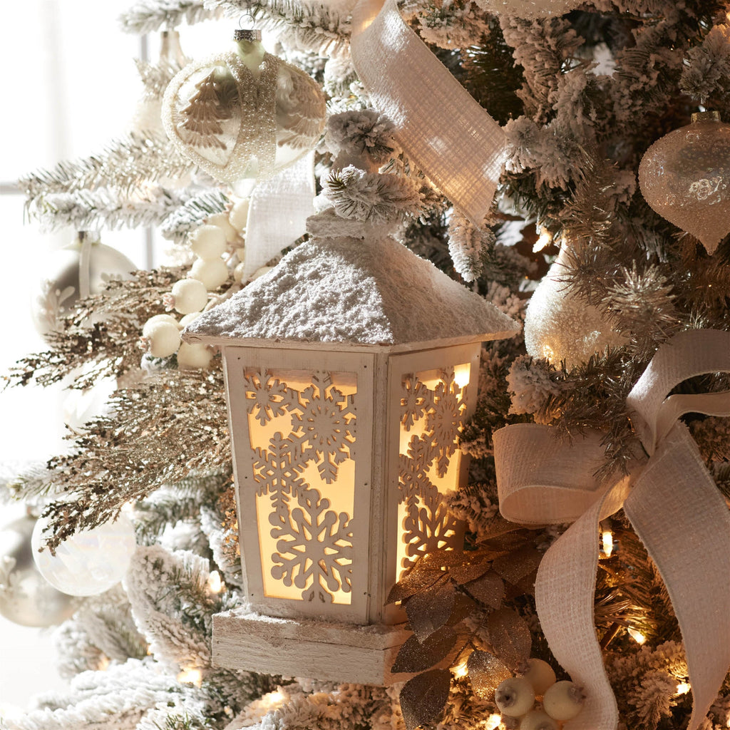 LED Winter Lantern 16.5"H