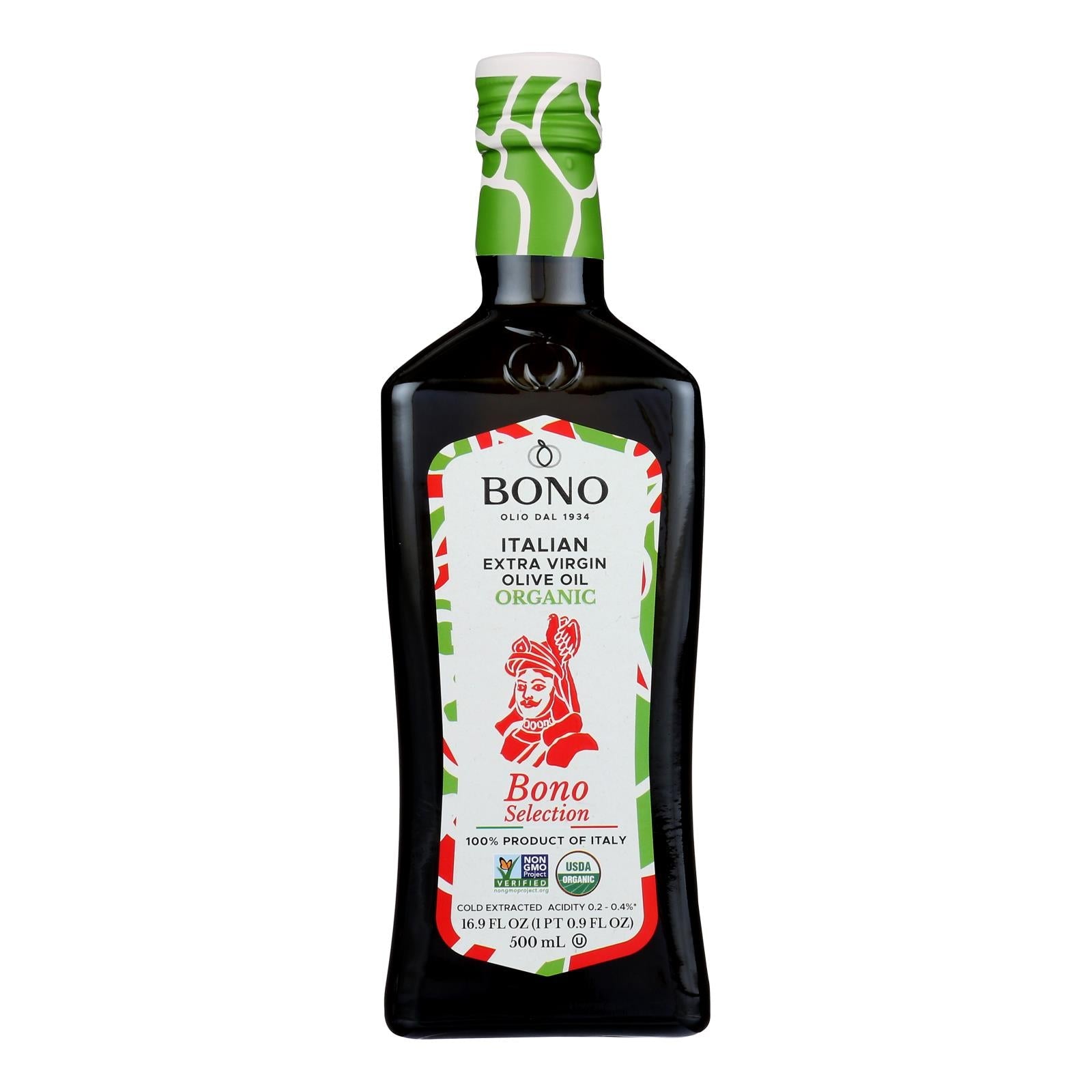 Bono Premium Extra Virgin Olive Oil 6-Pack (16.9 Fl Oz Each)