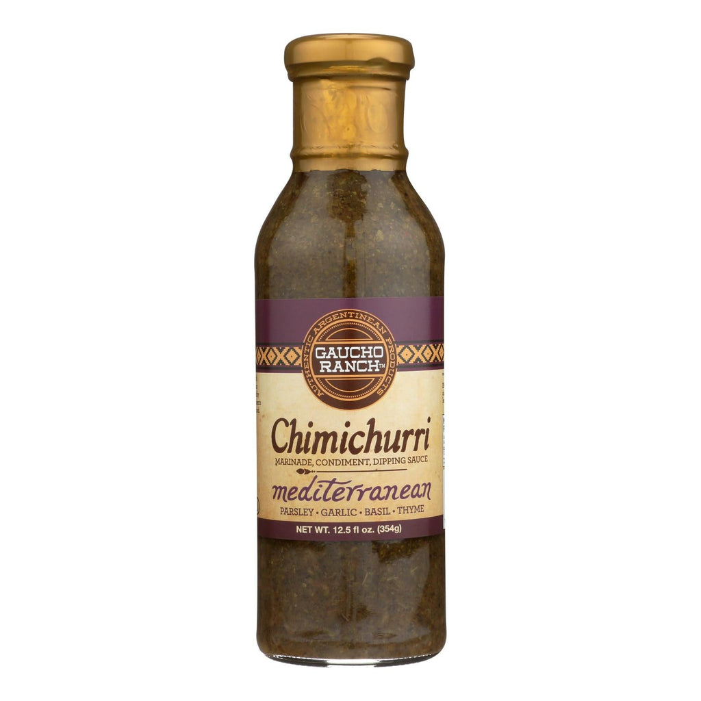 Gaucho Ranch Mediterranean Chimichurri Seasoning, 12.5 Oz, Pack of 6