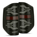 AlphaRex 14-21 Toyota Tundra LUXX LED Taillights Blk w/Activ Light/Seq Signal 672040 *Discontinued