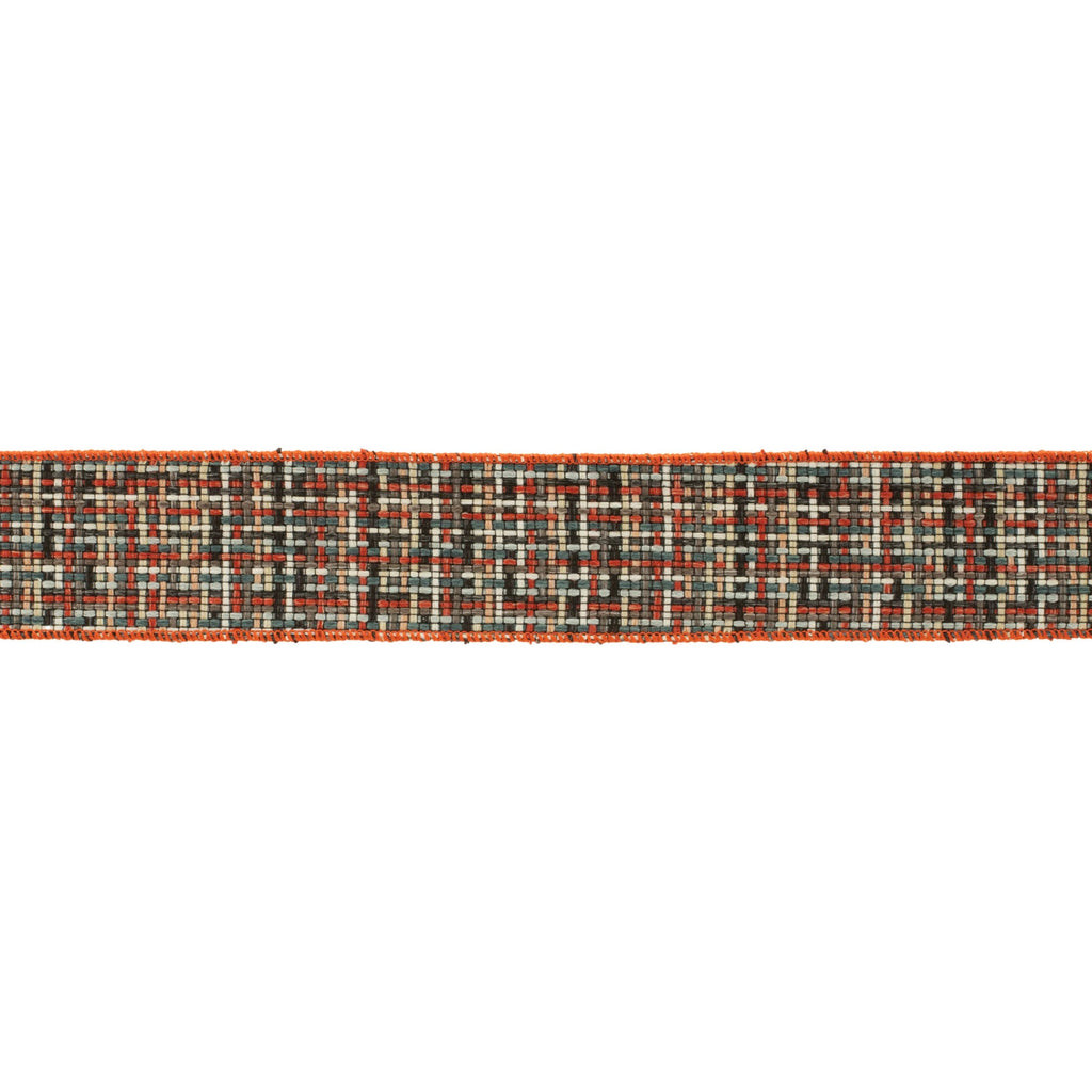 Checkered Woven Wired Ribbon (Set of 2)