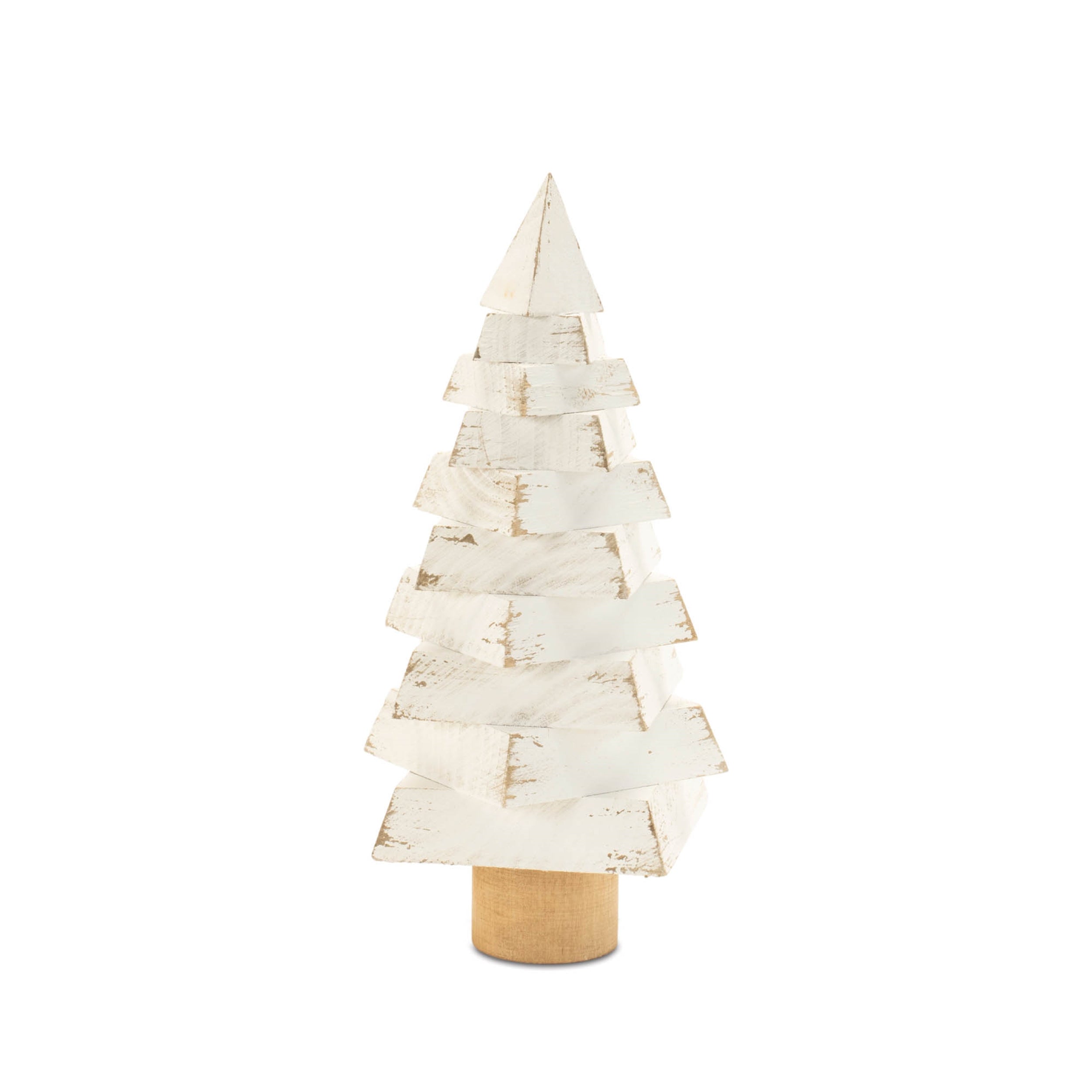 Modern Wood Pine Tree (Set of 3)