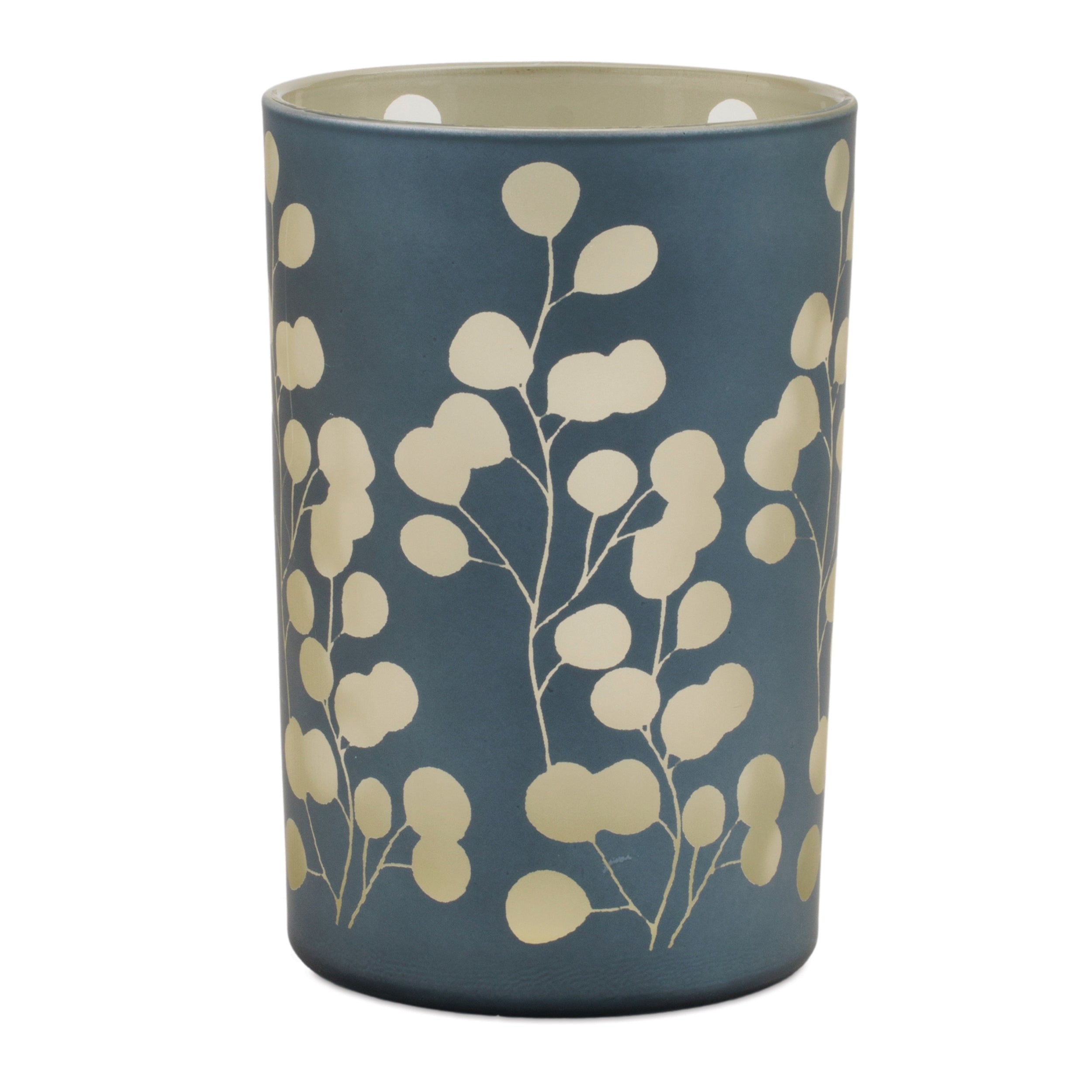 Frosted Foliage Candle Holder (Set of 2)