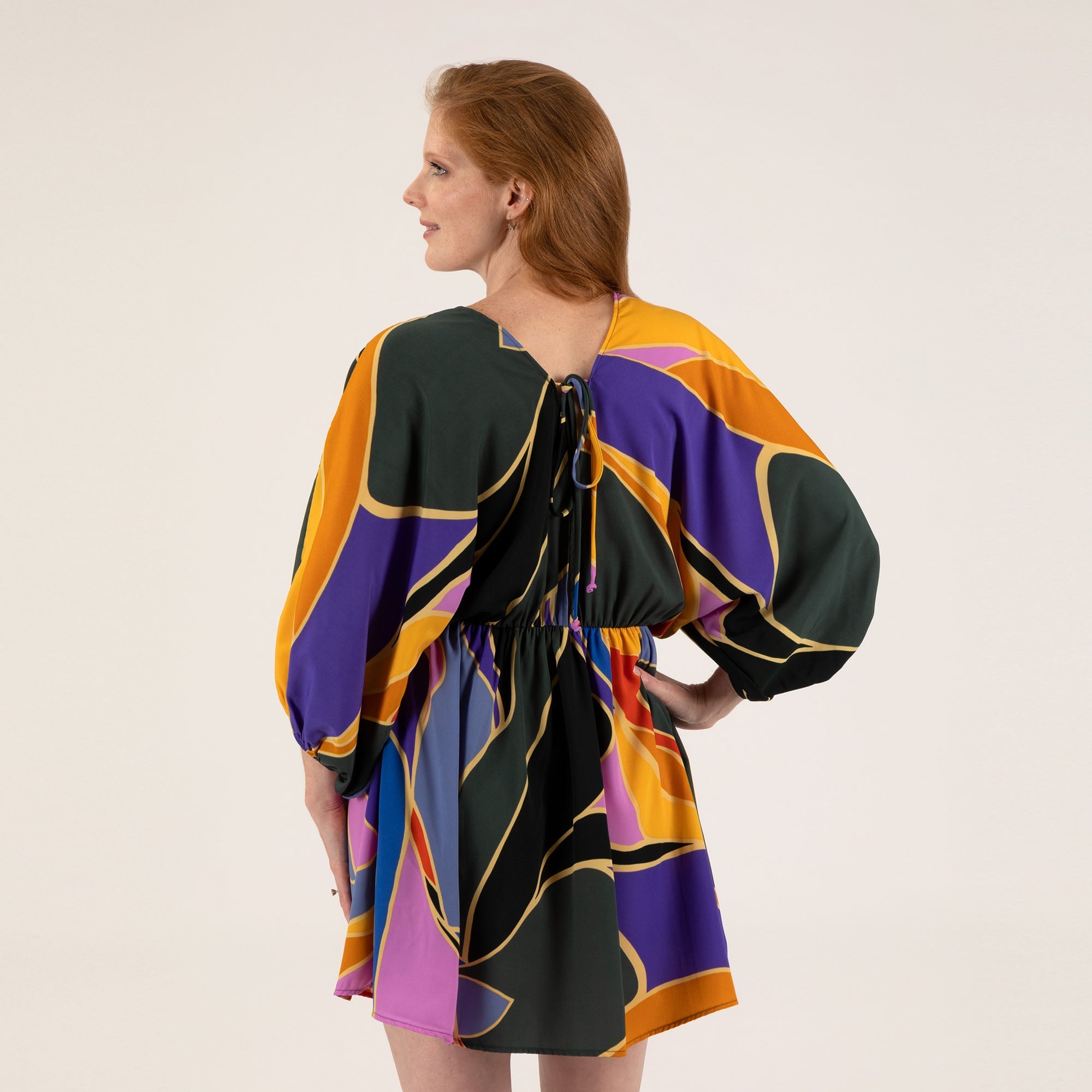 GreaterGood Metamorphosis Kimono Mini Dress - Relaxed Fit