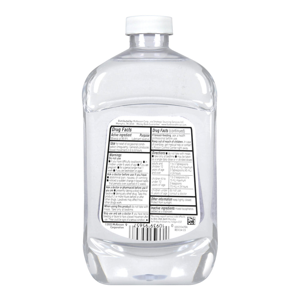 Foster & Thrive™ Mineral Oil Laxative, 16-ounce Bottle 70677111001