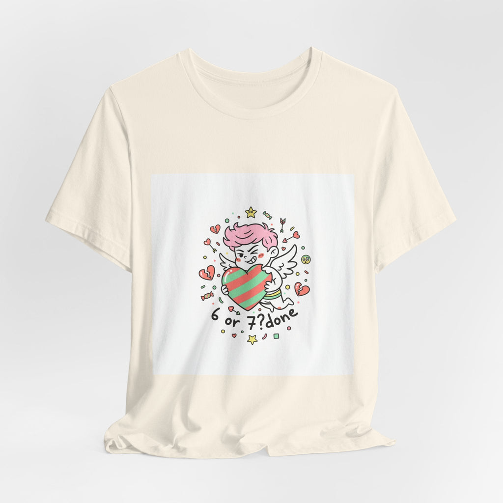 6 7 Weird Cupid Crewneck | Viral Valentine's Sweatshirt | Funny Quirky Love