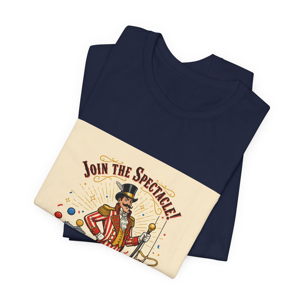 Vintage Circus Ringmaster Tee | vintage carnival design, big top shirt