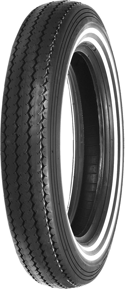 SHINKO, Shinko Tire Classic 240 W/W 87-4112 - 16 Inch Bias Ply, Double White Stripe