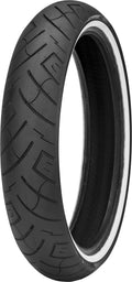 SHINKO, Shinko Tire 777 Cruiser Heavy Duty Front 130/60-23 75H Bias Tire with White Walls
