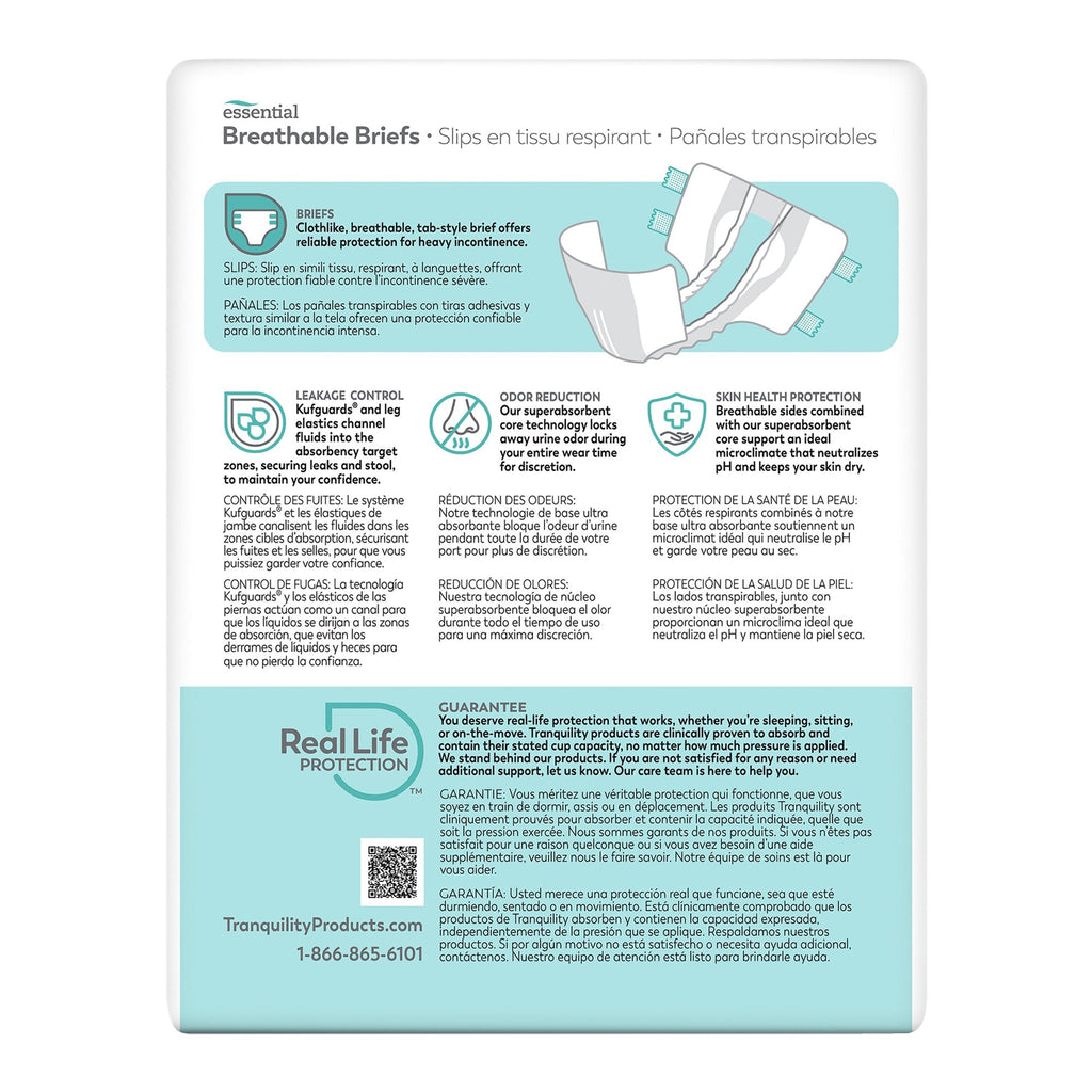 Tranquility® Essential Heavy Incontinence Brief, Medium 2745