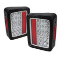 SPYDER Jeep Wrangler 07-15 LED Tail Lights Chrome ALT-YD-JWA07-LED-C 5070388