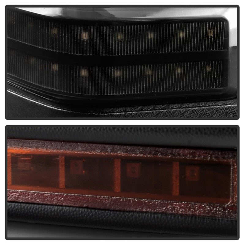 SPYDER xTune 99-07 Ford SuperDuty Heated LED Telescoping Pwr Mirrors-Smk (Pair) (MIR-FDSD99S-G4-PW-RSM-SET) 9943157