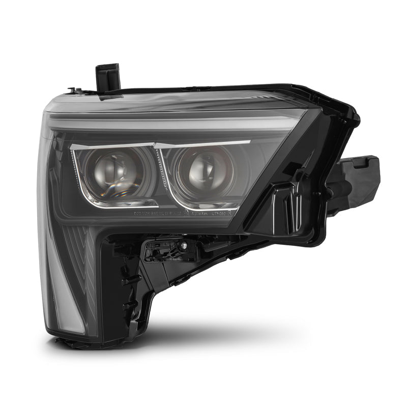 AlphaRex 22-23 Toyota Tundra LUXX-Series Headlights Black w/White DRL - Req 810029 OR 810030 880864 *Discontinued