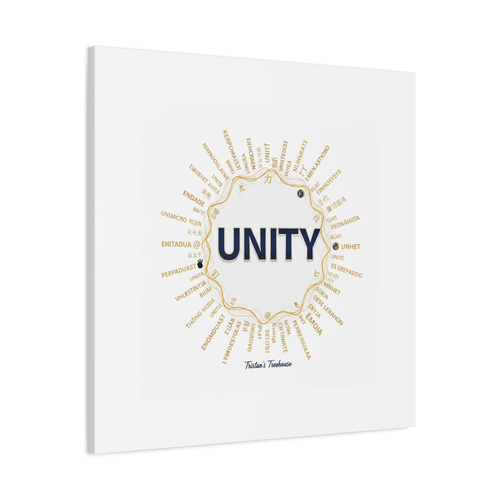 UNITY Canvas, Matte Stretched 1.25" | Dry January sober curious decor