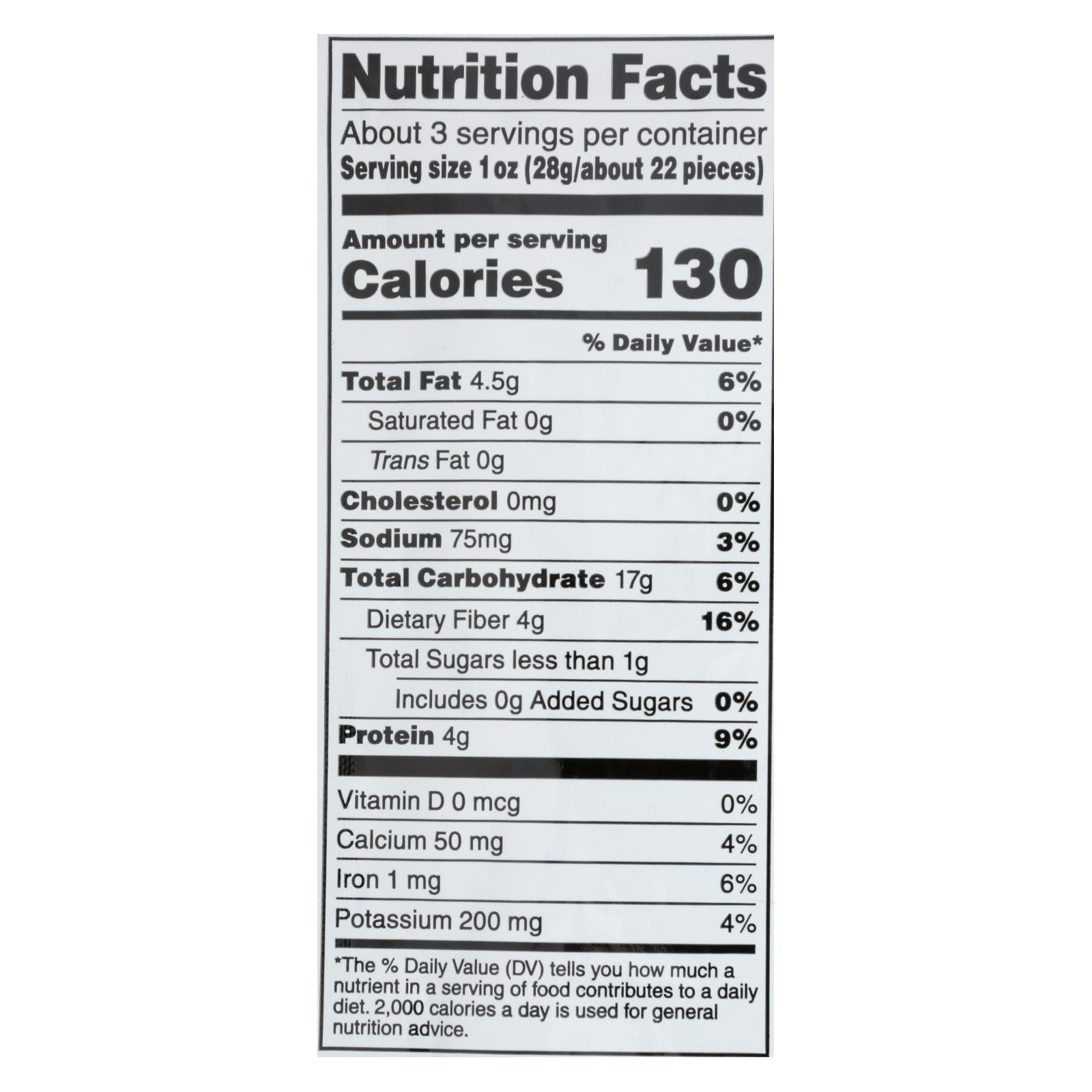 Calbee Harvest Snaps Black Pepper Green Pea Crisps, 3.3 oz, Pack of 12