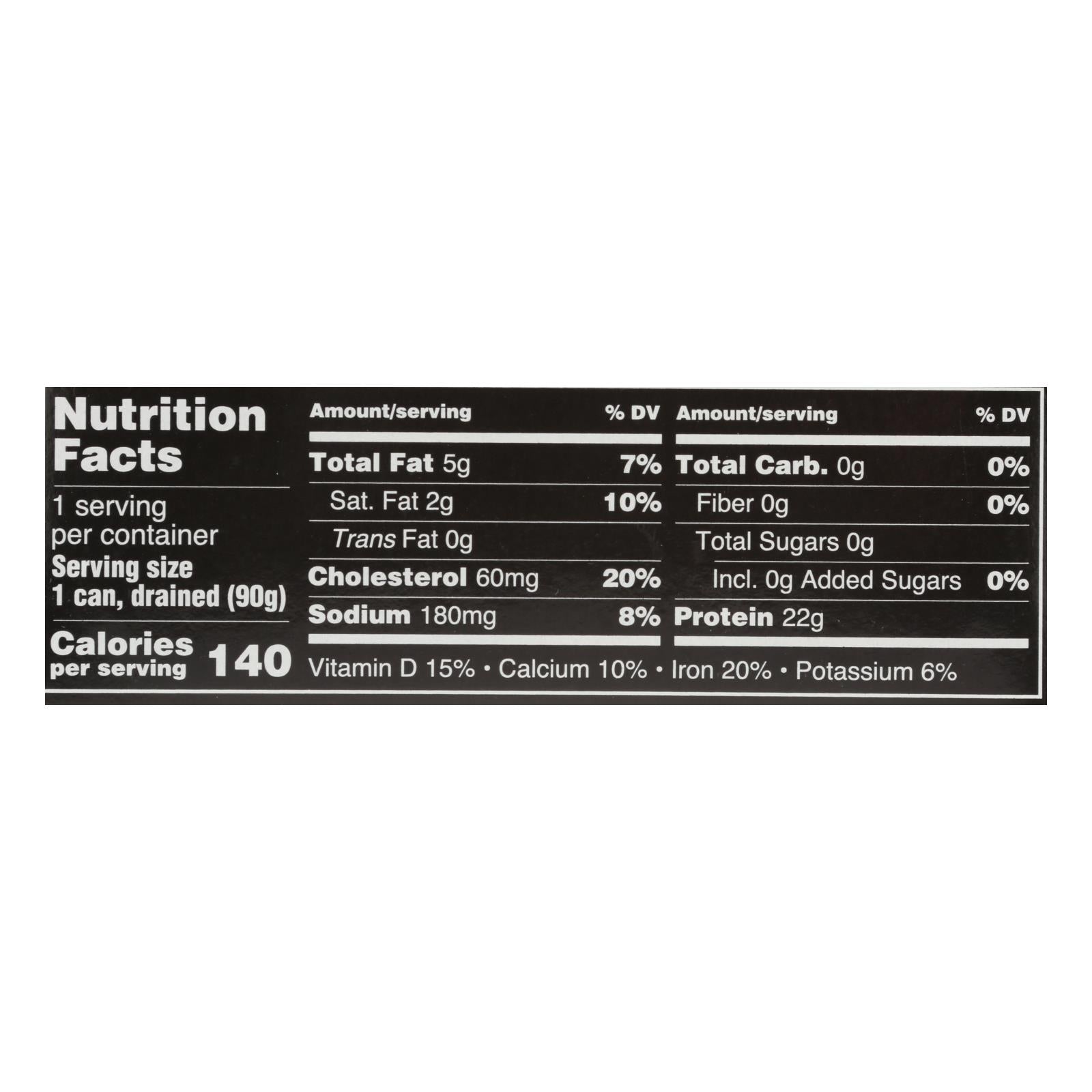 Crown Prince 4.37 Oz. Skinless and Boneless Sardines in Water (Pack of 12)