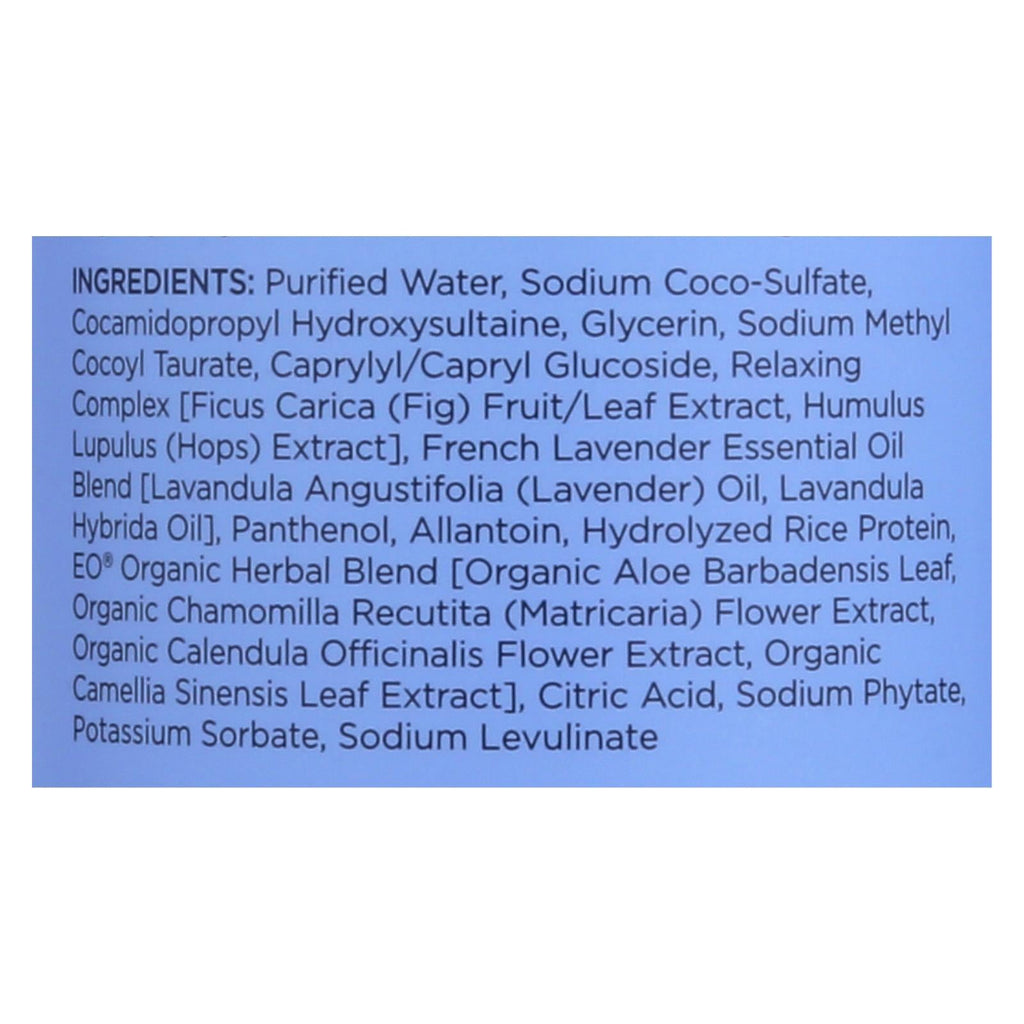 Eo Products Serenity French Lavender Bubble Bath with Aloe - 12 Fl Oz