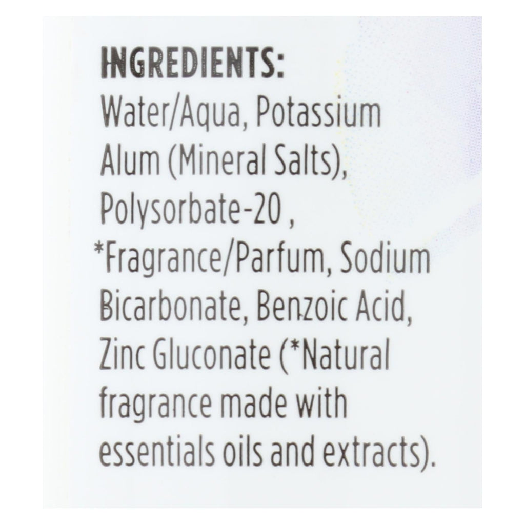 Crystal Essence Mineral Deodorant Body Spray Lavender & White Tea - 4 Fl Oz