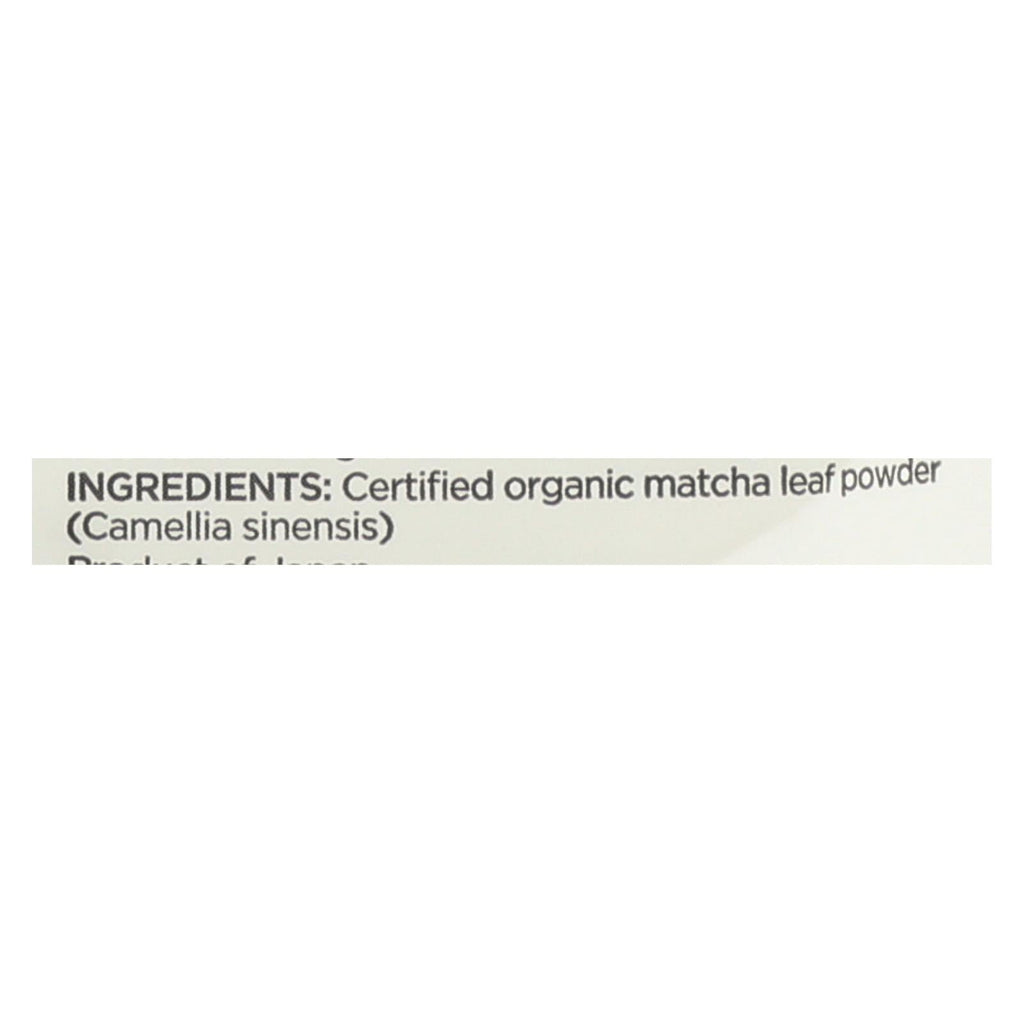 Navitas Organics Matcha Powder | Organic Japanese Green Tea Powder | 6 Reusable Pouches x 3 Oz