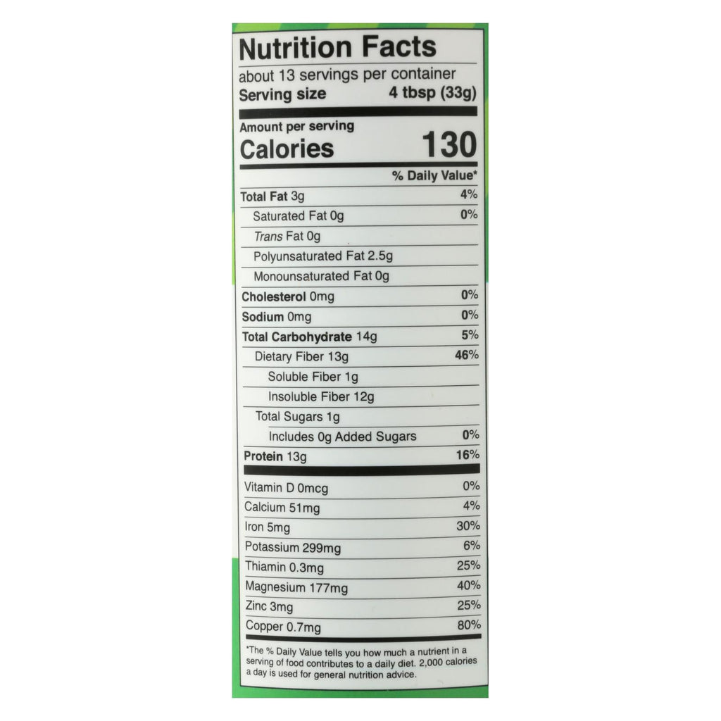 Organic Hemp Pro Fiber - 16 Oz. by Manitoba Harvest