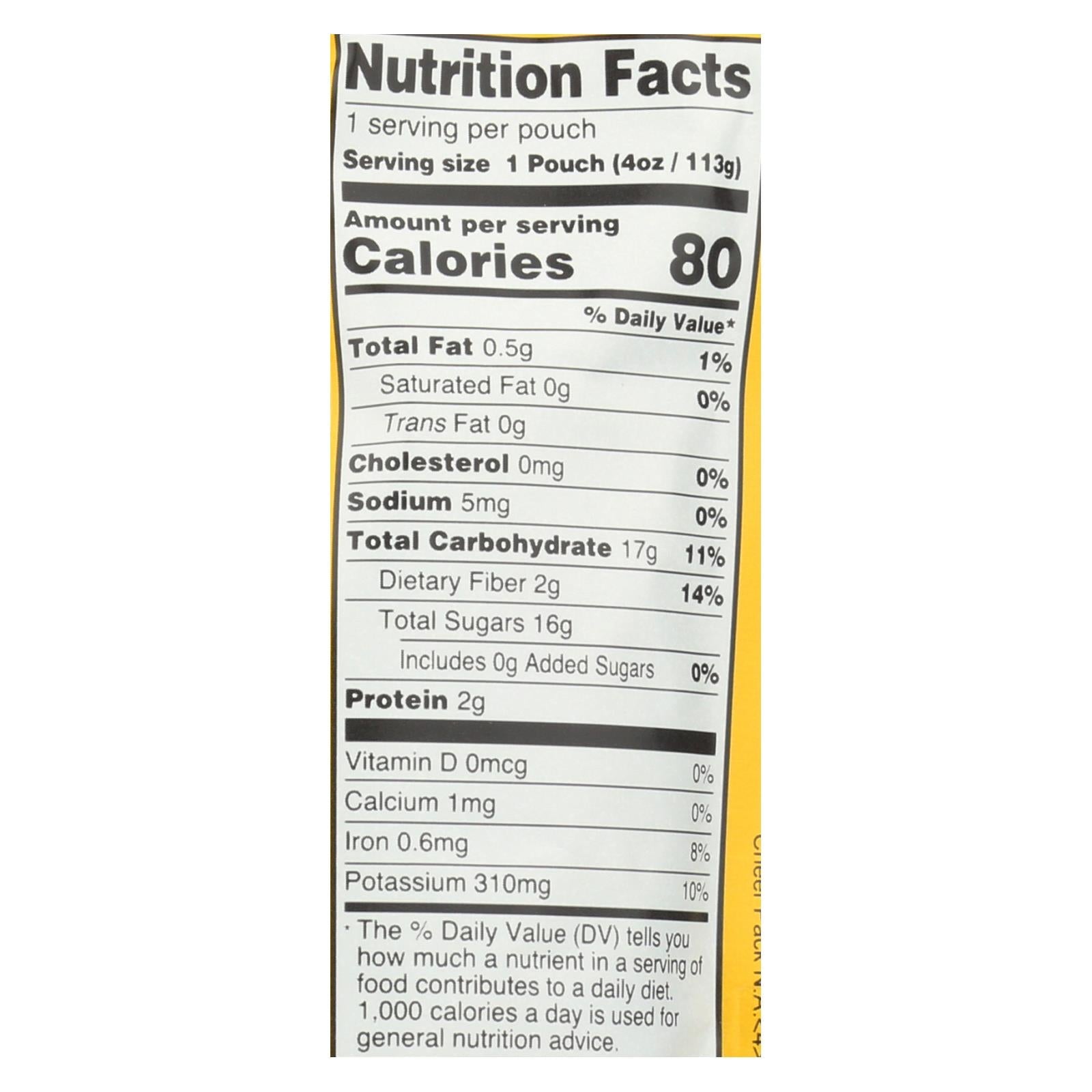Peter Rabbit Organics Fruit Snacks Banana, Mango, Orange 10-Pack (4 Oz. Each)