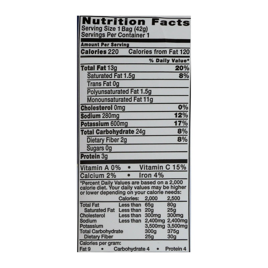 Kettle Brand Sea Salt & Vinegar Potato Chips, 1.5 oz, Case of 24