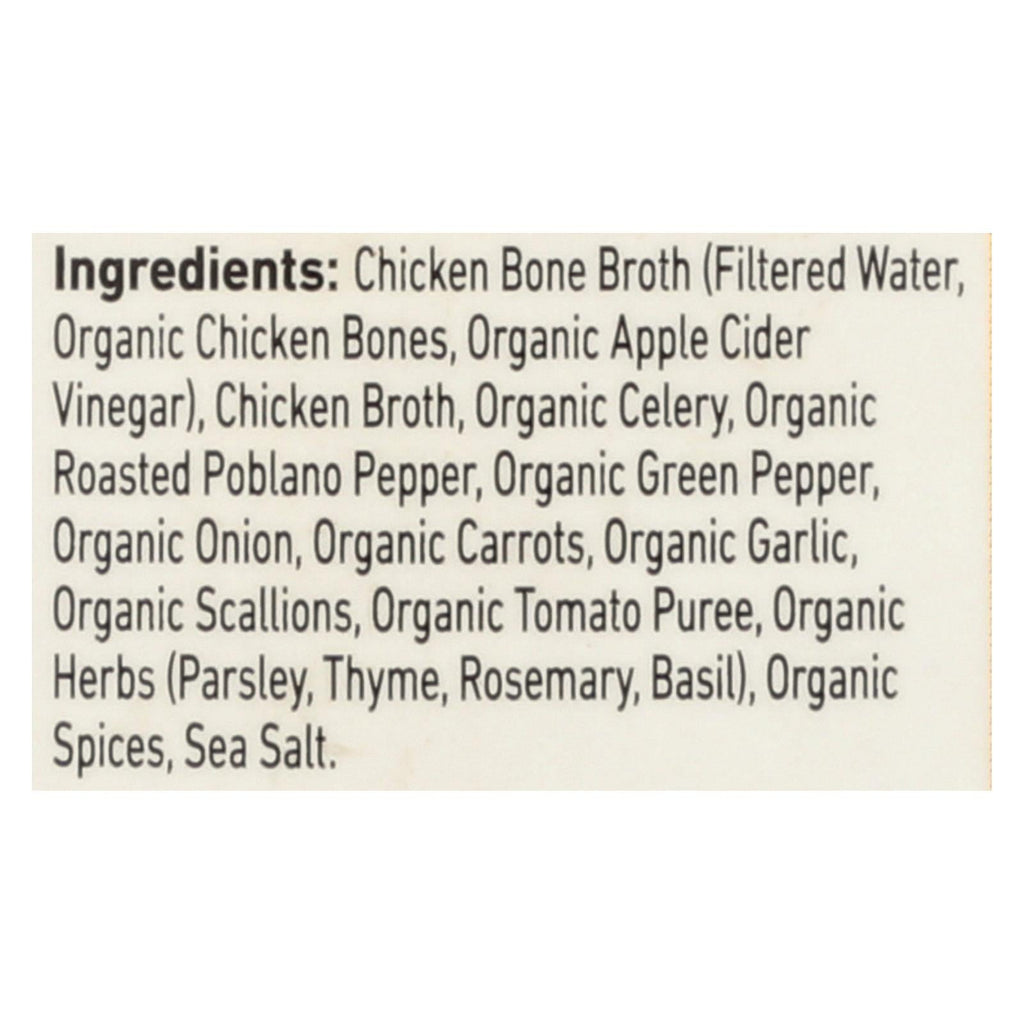 Kettle & Fire Chicken Bone Broth, Pack of 6 (16.9 oz)