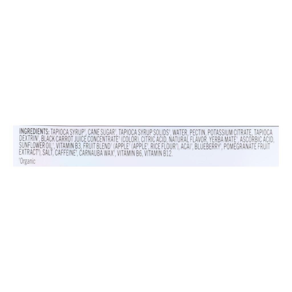Pro Bar Bolt Energy Chews - Organic Raspberry - 2.1 oz (Case of 12)