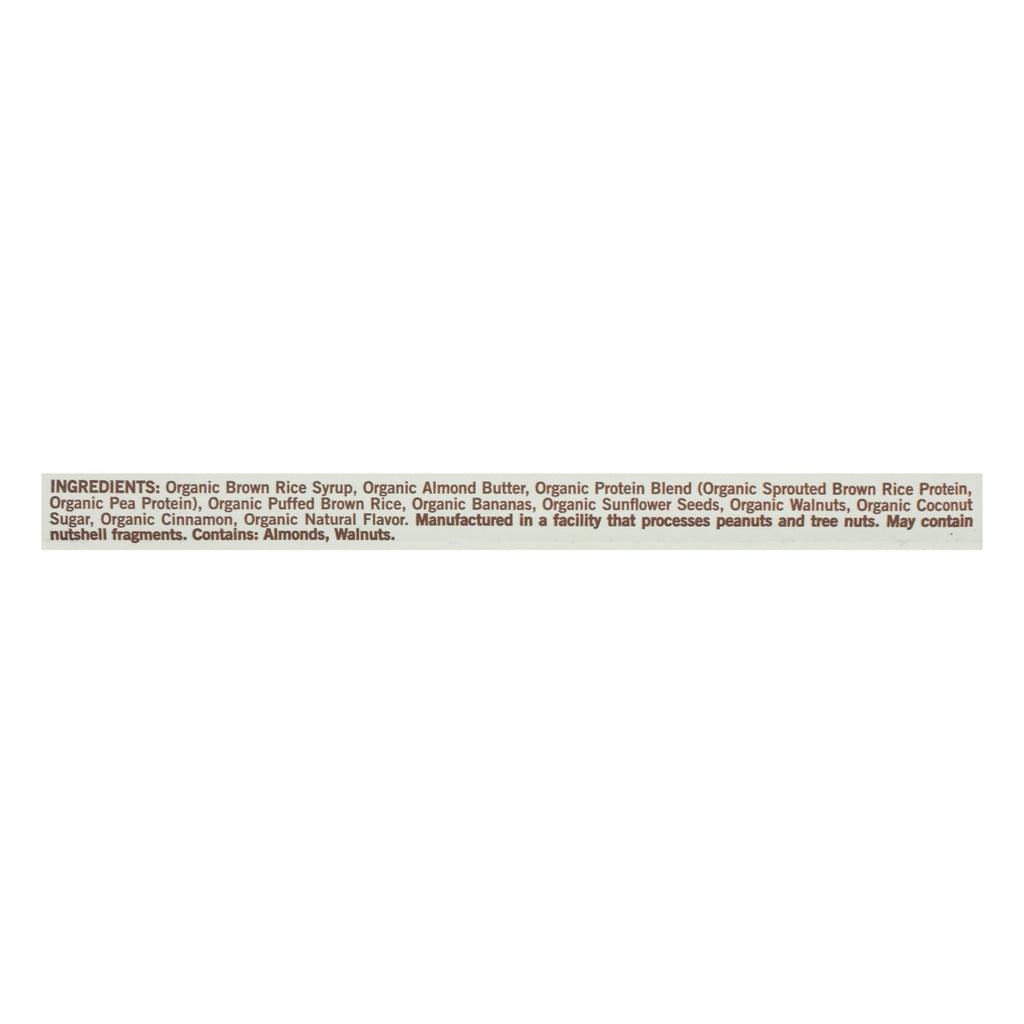 Gomacro Banana and Almond Butter Organic  (Pack of 12) - 2.3 Oz Bars
