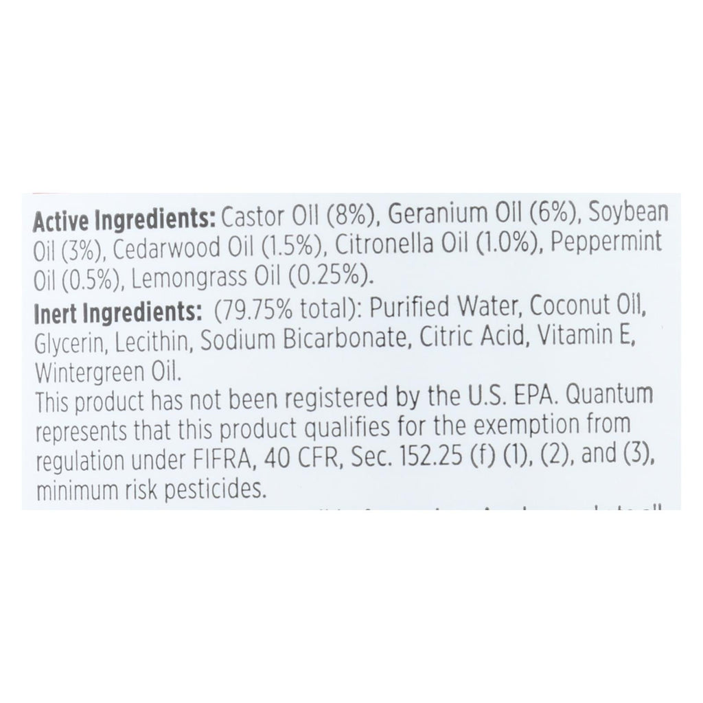 Quantum Buzz Away Extreme Insect Repellent - 4 Oz.