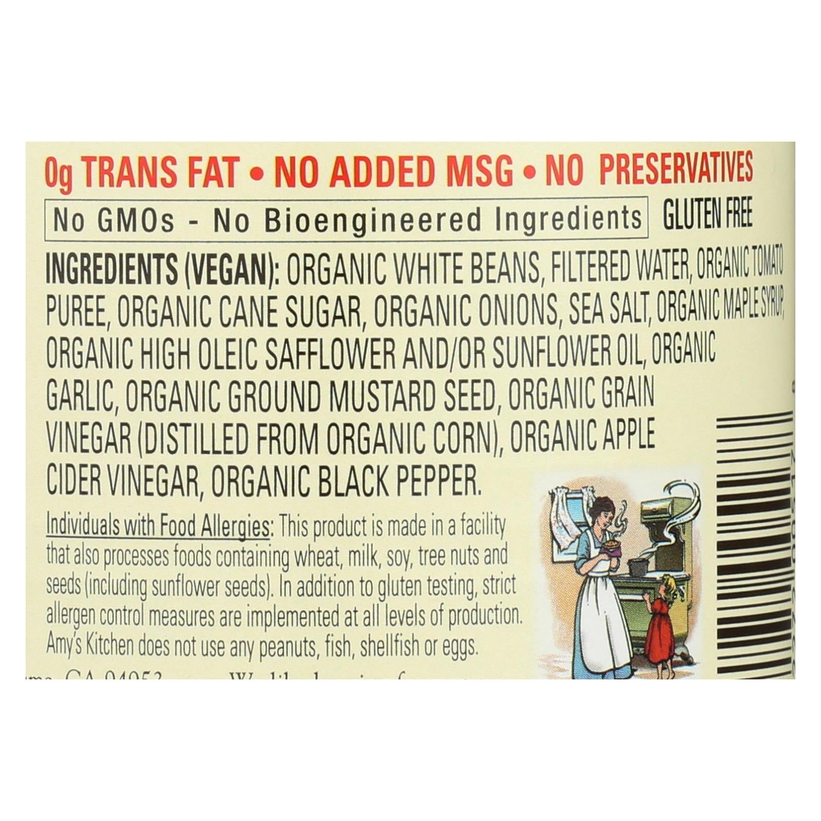 Amy's Organic Vegetarian Baked Beans, 15 Oz. Pack of 12