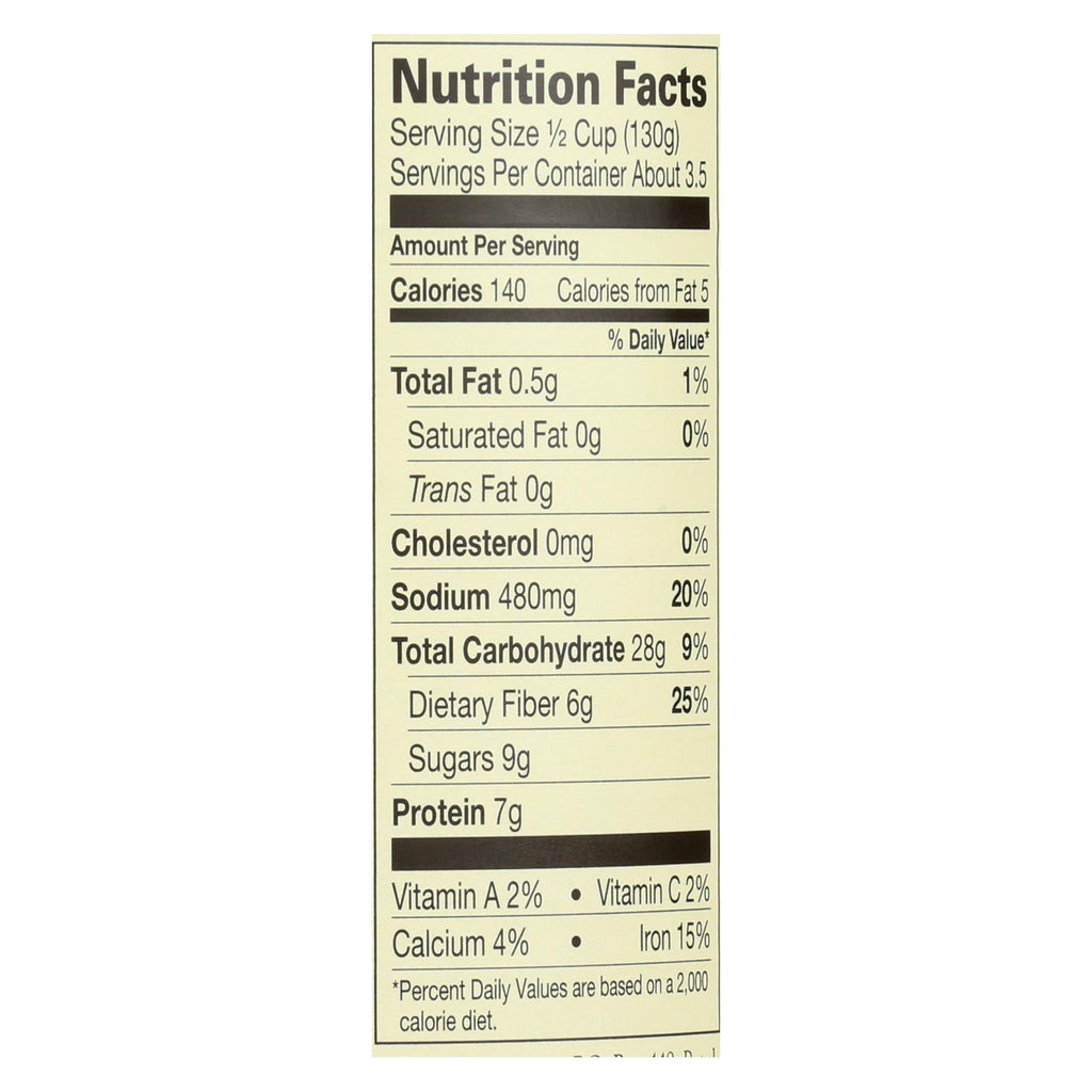 Amy's Organic Vegetarian Baked Beans, 15 Oz. Pack of 12