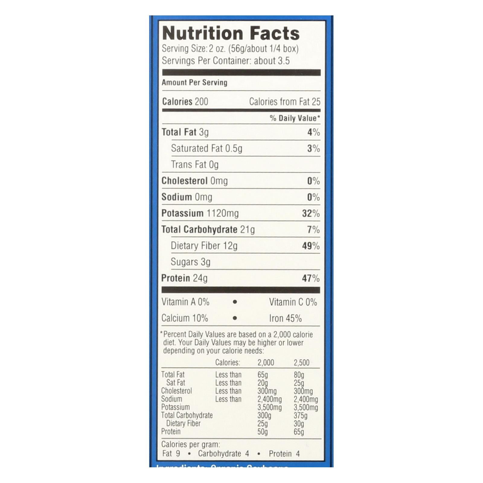 Seapoint Farms Edamame Spaghetti, Gluten-Free and Grain-Free, High in Fiber (Pack of 12 - 7.5 Oz.)