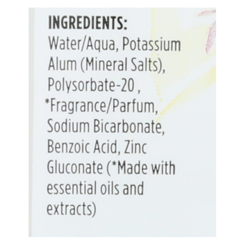 Crystal Essence Mineral Deodorant Body Spray, Chamomile & Green Tea - 4 Fl Oz