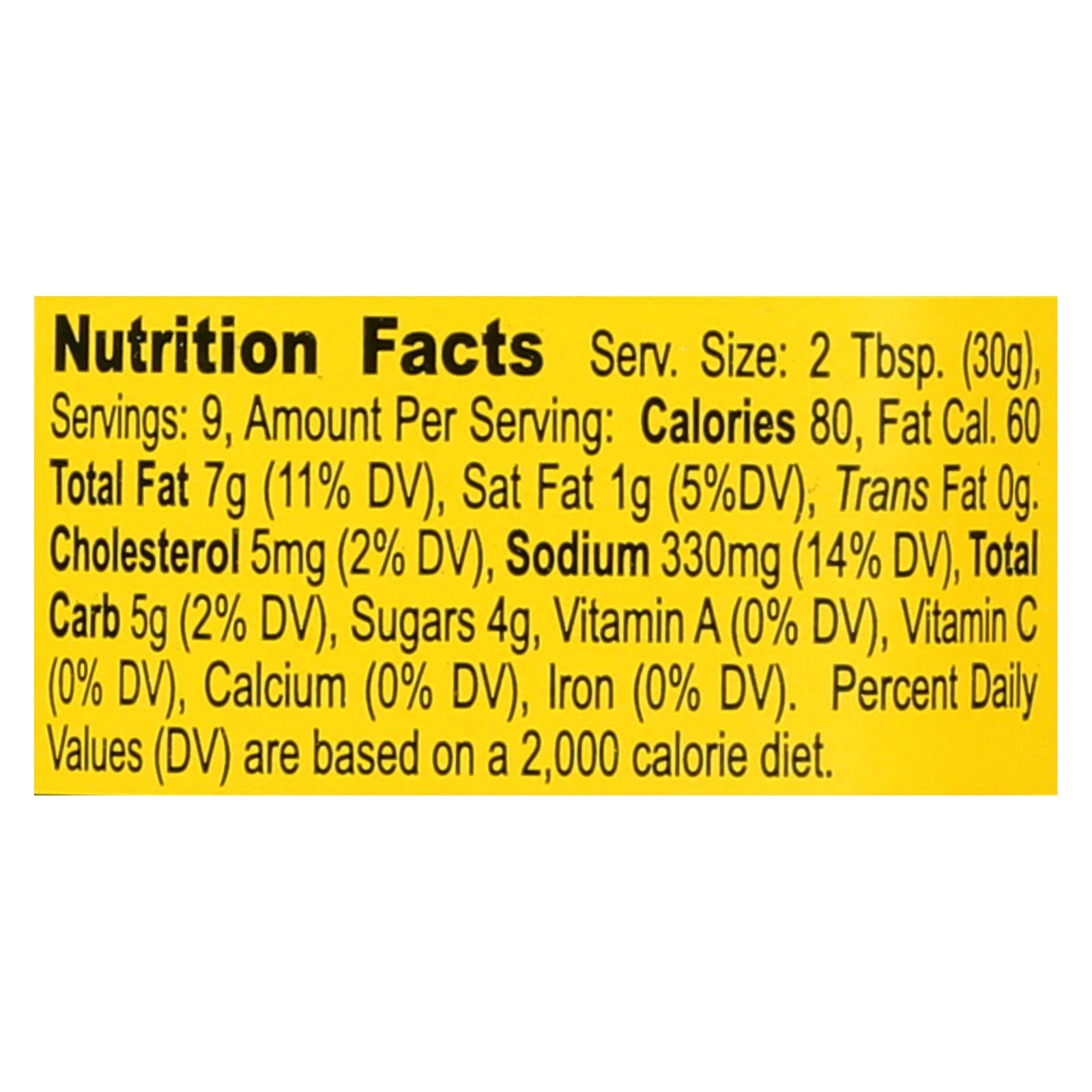 Bookbinder's Tartar Sauce Traditional (Pack of 9) - 9.5 Oz.