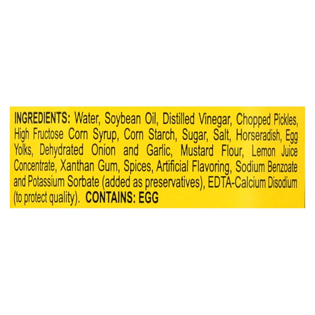 Bookbinder's Tartar Sauce Traditional (Pack of 9) - 9.5 Oz.
