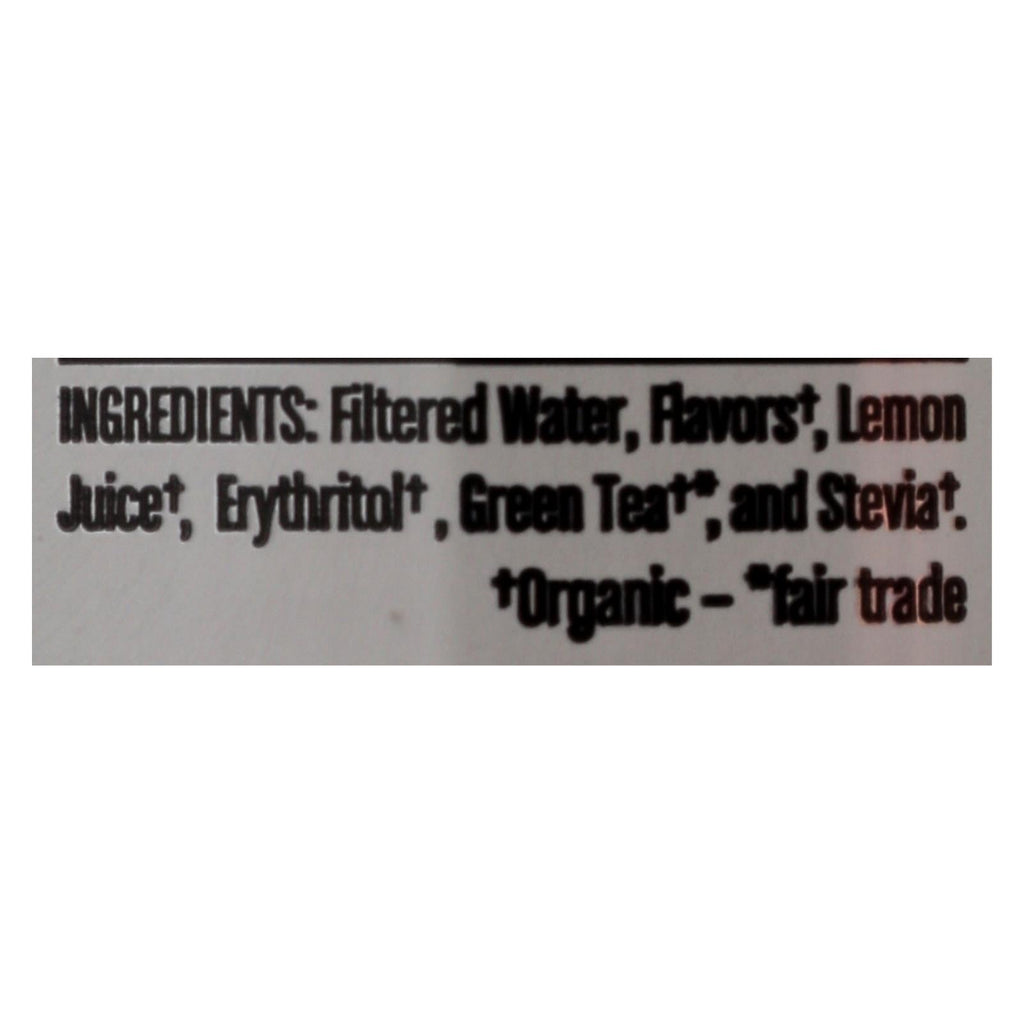 Steaz Zero Calorie Green Tea Raspberry Case of 12 16 fl oz