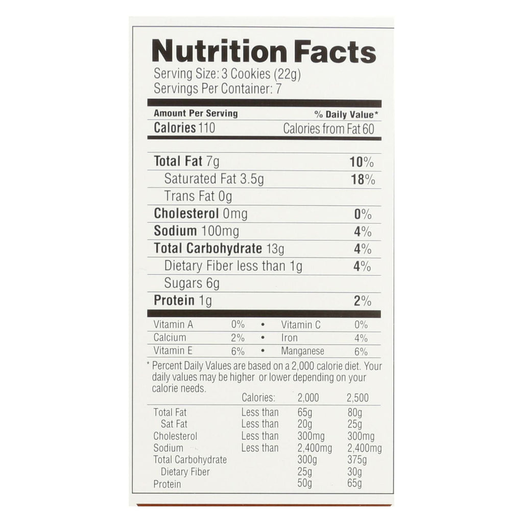 Simple Mills Crunchy Chocolate Chip Cookies (Pack of 6 - 5.5 Oz.)