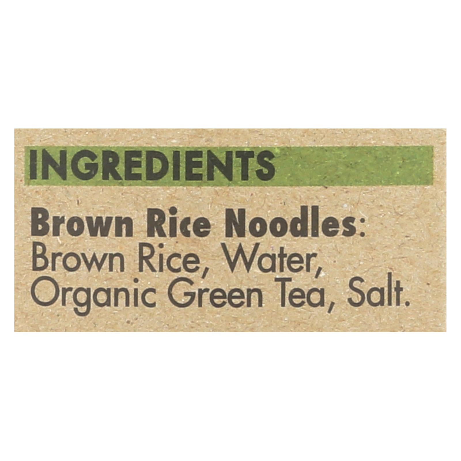 Star Anise Foods, Organic Brown Rice Vietnamese Noodles with Green Tea, 8.6 oz (Case of 6)