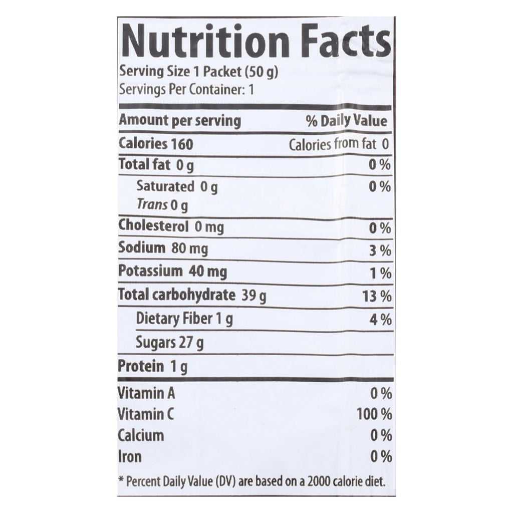 Honey Stinger Energy Chew - Organic Fruit Smoothie Flavor - 1.8 Oz - Case of 12