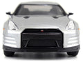 Brian's Nissan GT-R (R35) Silver Metallic "Fast & Furious" Movie 1/32 Diecast Model Car by Jada