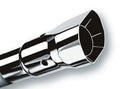 Borla Universal Polished Tip Single Square Angle-Cut Intercooled (inlet 2 1/2in. Outlet 2 7/8 x 2 3/ 20132