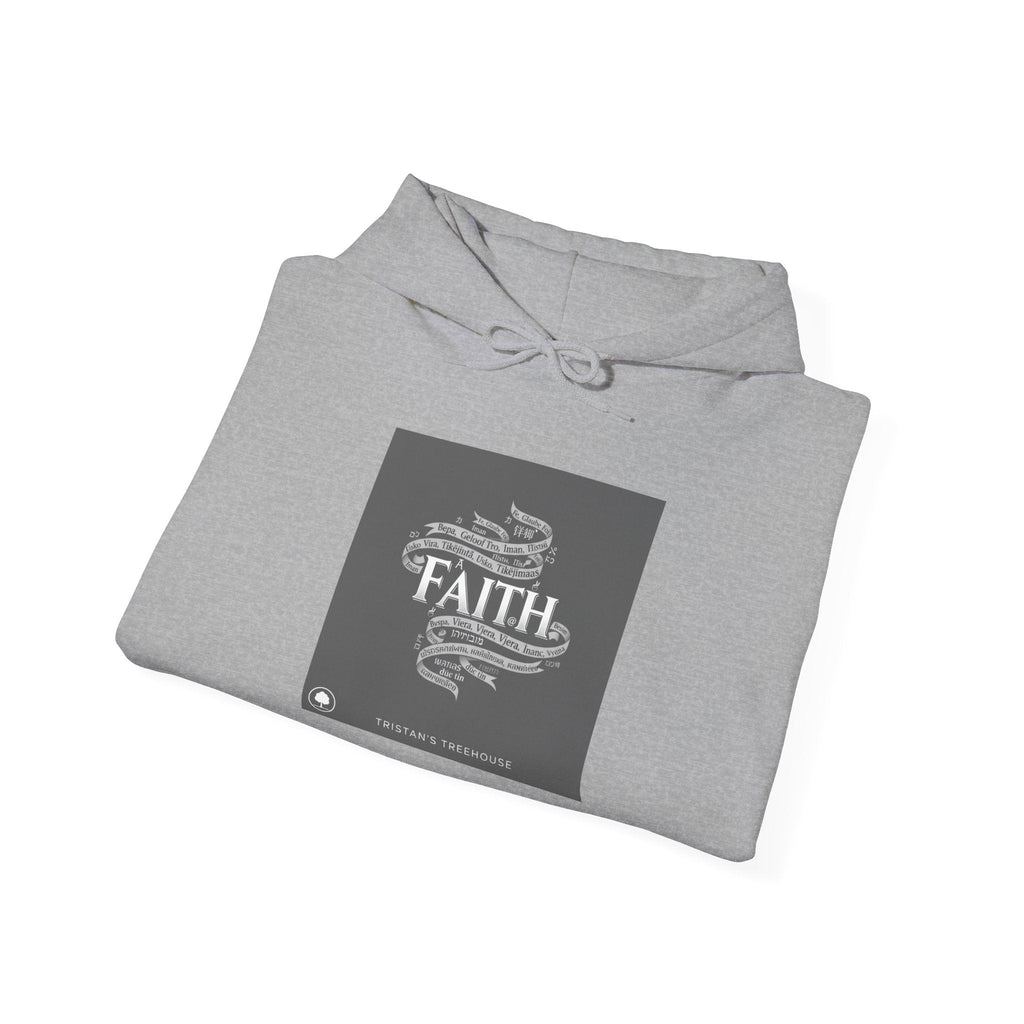 handwritten faith doodle Hoodie | sketch aesthetic, hand drawn message