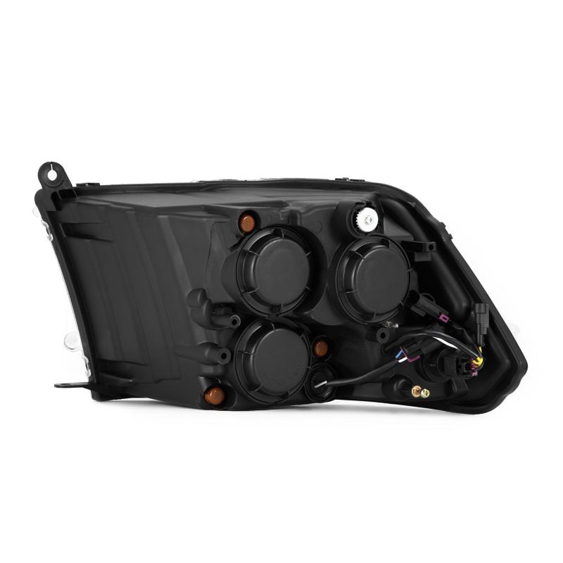 AlphaRex 09-18 Dodge Ram 2500 NOVA LED Proj Headlights Plank Style Design Black w/ Activation Light 880555 *Discontinued