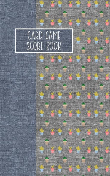 Card Game Score Book: For Tracking Your Favorite Games - Catcus
