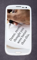 Damn, mom. I thought you were better than this (So you found this diary and you just thought you'd read it?)