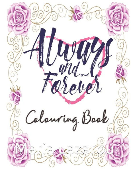 Always & Forever Colouring Book